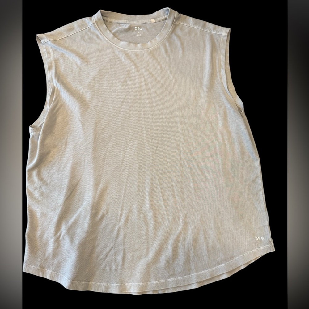 Large DSG Men's Gray Tank Top